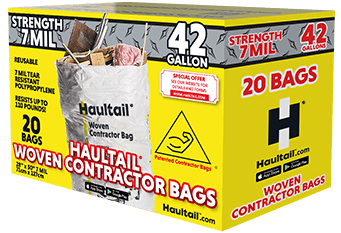 Member's Mark Commercial Contractor Clean-Up Bags 42 Gallon 42 Count