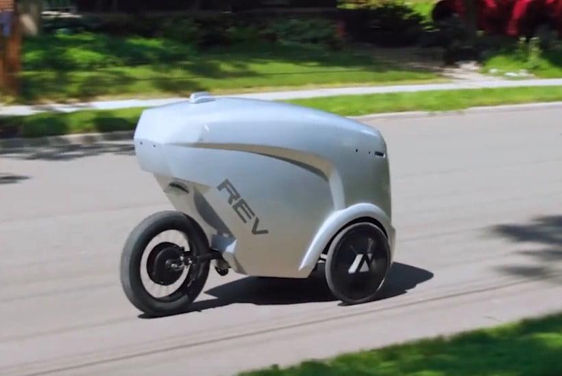 Refraction begins REV-1 delivery services in Austin - Mobile Robot