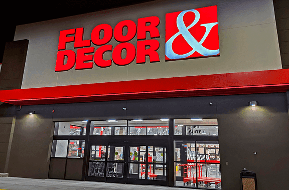 Floor and store decor near me